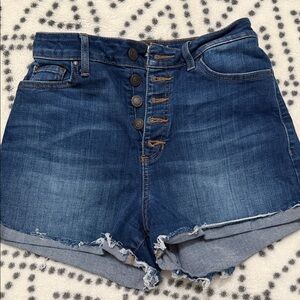 Guess Dark Blue Jean Shorts